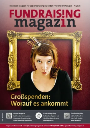Großspenden: Worauf es ankommt